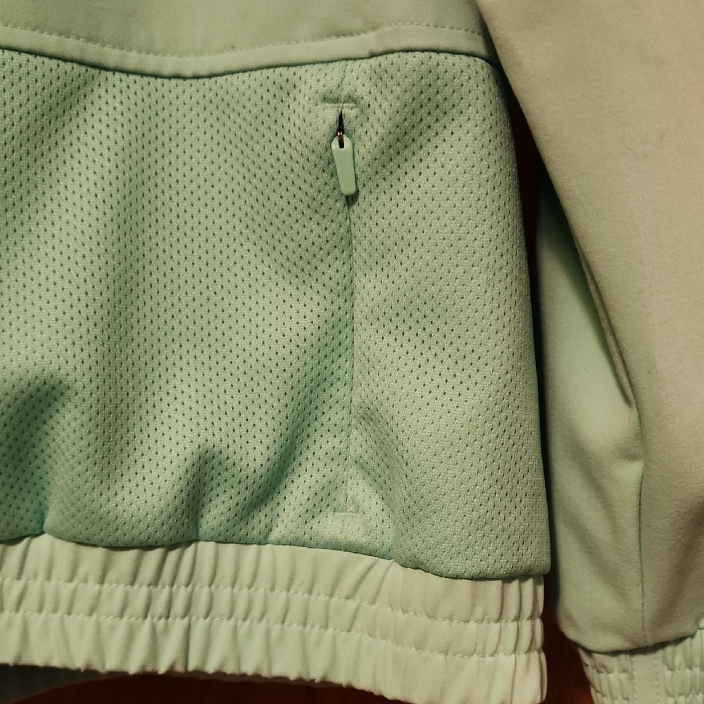 Figs Light Mint Full-Zip Jacket Small - image 7